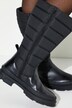 Leren laarzen, gewatteerde XL-schacht, fleece voering, wijdte H