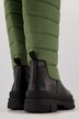 Leren laarzen, gewatteerde XL-schacht, fleece voering, wijdte H