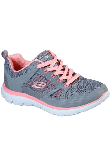 Tenisky Skechers, síťovina, paměťová pěna, komfortní šířka