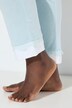 Pyjamas med blonder, rund hals og lange ærmer