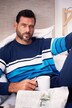 Pigiama dal taglio aderente con maglia a maniche lunghe e pantaloni lunghi