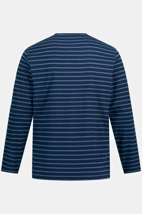 Schlafanzug, Langarmshirt, lange Hose, bis 8 XL