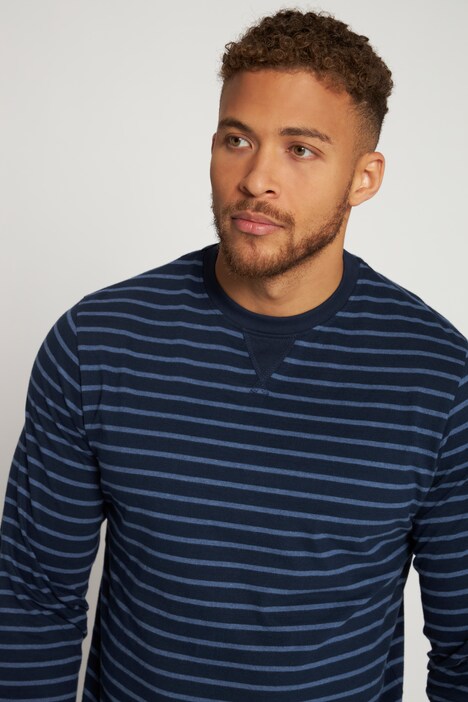 Schlafanzug, Langarmshirt, lange Hose, bis 8 XL