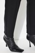 Hose, Punto-di-Roma-Jersey, konisches Bein, Elastikbund
