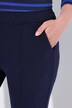 Hose, Punto-di-Roma-Jersey, konisches Bein, Elastikbund