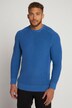 Pull à col rond et look vintage