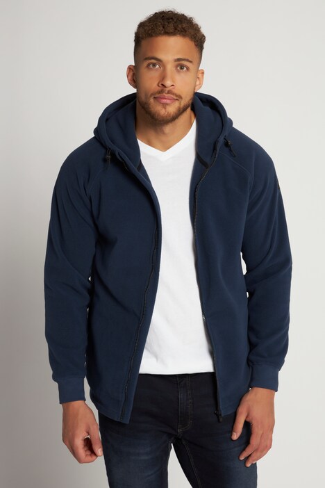 Maglia di pile con cappuccio