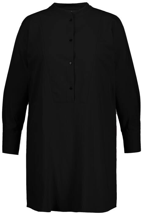 Dlouhá tunika, oversize, stojáček, dlouhé netopýří rukávy