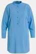 Lang tunika, oversize, med højhalset krave og lange flagermusærmer