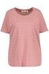 Pyžamové tričko, proužky, kulatý výstřih, krátké rukávy, biobavlna