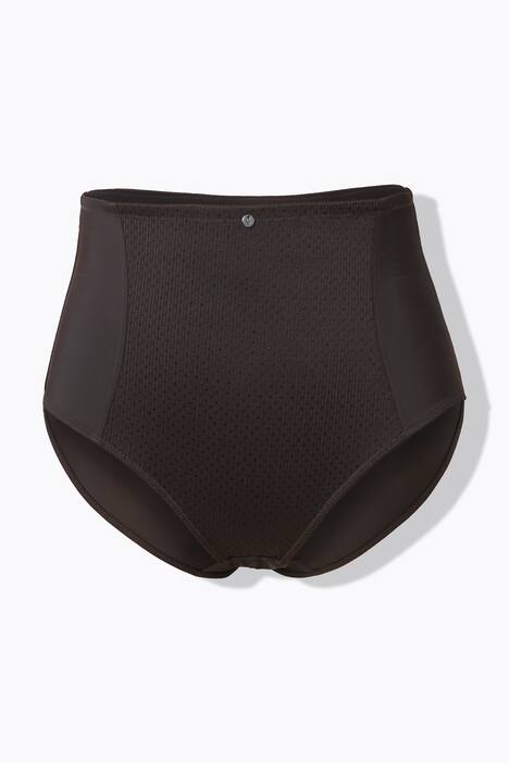 Pantybroekje, hoge taille, jacquard inzetstuk