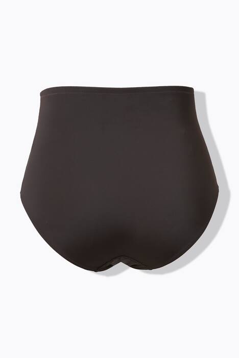 Pantybroekje, hoge taille, jacquard inzetstuk