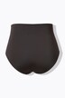 Culotte gainante, taille haute, empiècement jacquard