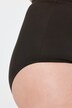 Culotte gainante, taille haute, empiècement jacquard