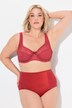Miederhose, High Waist, Jacquard-Einsatz