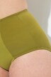 Culotte gainante, taille haute, empiècement jacquard