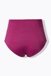 Culotte gainante, taille haute, empiècement jacquard