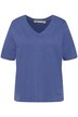 Tričko, potisk na lemu, výstřih do V, krátké rukávy, biobavlna