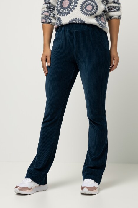 Cordhose, Stretchcord, Bootcut, Elastikbund