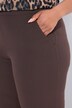 Pantaloni eleganti con taglio della gamba ampio e dritto e cintura elastica