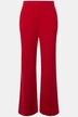 Pantalon de tailleur à jambe droite et large, taille élastique