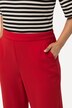 Pantalon de tailleur à jambe droite et large, taille élastique