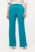 Pantalon, wijde rechte pijp, elastische tailleband