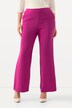 Pantalon de tailleur à jambe droite et large, taille élastique