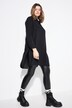 Chemise longue coupe Boxy en modal, col de chemise et manches longues, premium