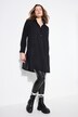 Chemise longue coupe Boxy en modal, col de chemise et manches longues, premium