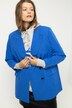 Blazer dal taglio dritto con doppiopetto, revers e maniche lunghe