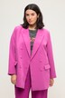 Blazer, straight fit, dubbele knoopsluiting, revers, lange mouwen