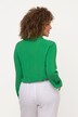 overhemdblouse, knopen, kort, overhemdkraag, lange mouwen