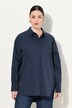Camicia dal taglio oversize con collo da camicia e maniche lunghe