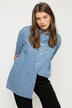 Camicia di jeans dal taglio oversize con collo da camicia e maniche lunghe