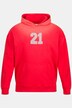 STHUGE Hoodie mit Vintage Look, Oversized, Brustprint, Kapuze, Langarm, bis 8 XL