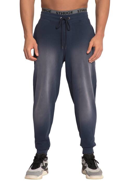 STHUGE jogging kalhoty, vitange vzhled, Basic střih, elastický pas, do 8XL