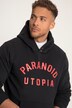 STHUGE hoodie, hætte, XL-print, lange ærmer, op til 8 XL