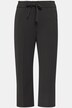 Pantalon 7/8 à pinces. Taille élastique
