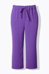 Pantalon 7/8 à pinces. Taille élastique