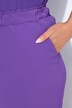 Pantalon 7/8 à pinces. Taille élastique