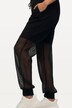 Layered Look Mesh Joggers
