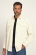 Chemise/surchemise à manches longues et col Kent - coupe Modern Fit