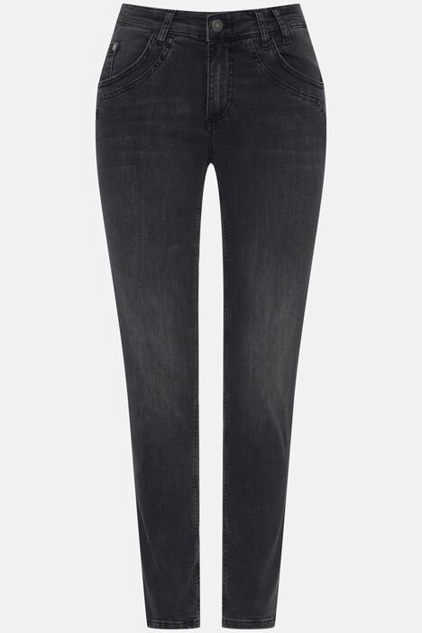 Jeans Julia, Laserdruck-Umschlag, schmale 5-Pocket-Form