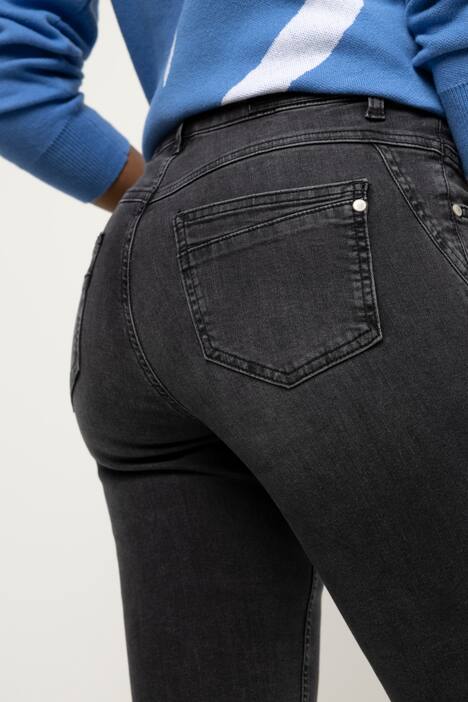 Jeans Julia, Laserdruck-Umschlag, schmale 5-Pocket-Form