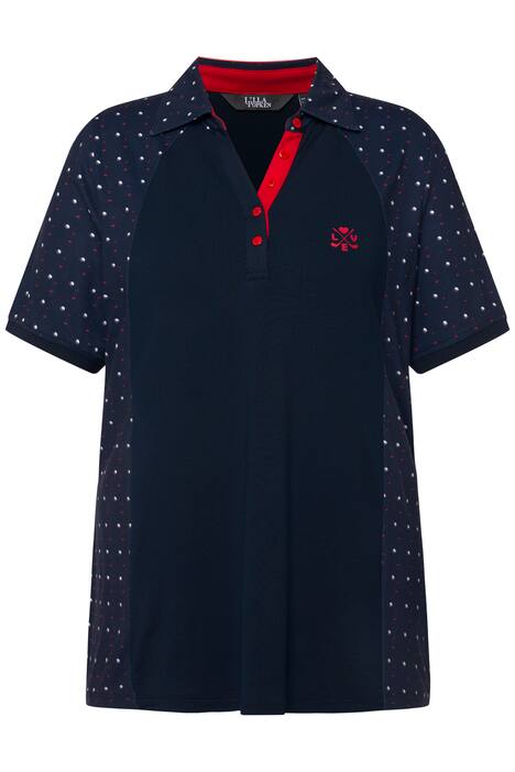 Polokošile, Slim střih, výstřih do V, krátké rukávy, rychleschnoucí