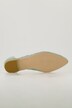 Leder-Ballerinas, Cut-Out, Weite H