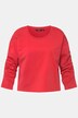 Genser, kort, oversized, rund hals, 3/4 ermer