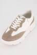 Leren sneakers, chunky zool, wijdte H