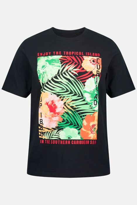 Pyjama, kort, shirt met print, shorts, tot 7 XL
